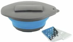 Outwell Collaps Bowl & Lid W/Grater - RED 12 Outwell Collaps Bowl & Lid W/Grater - RED -outdoor camping shop 15510 3