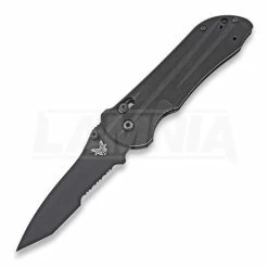 Benchmade Stryker Folding Knife, Combo, Black 909SBK
