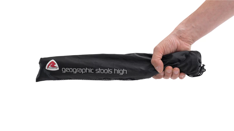 Robens Geographic Stool High - Grey 4 Robens Geographic Stool High - Grey - Image 2