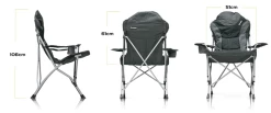 ZEMPIRE Stargazer Chair - Charcoal/Pistachio 12 ZEMPIRE Stargazer Chair - Charcoal/Pistachio -outdoor camping shop 18373 4