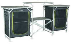 ZEMPIRE Kitchen Cupboards - Charcoal/Pistachio