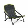 ZEMPIRE Frontrow Chair - Green/Charcoal Stripe -outdoor camping shop 21412