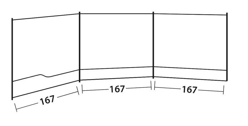 Outwell Windscreen 2023 Campaign Special - Grey 4 Outwell Windscreen 2023 Campaign Special - Grey - Image 2