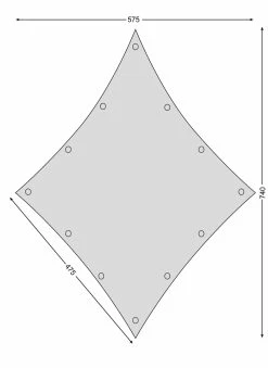 Nordisk Kari Diamond Tarp - 20m2 -outdoor camping shop 23273 4