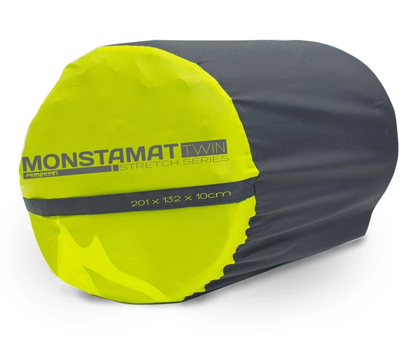 ZEMPIRE Monstamat 10cm Double Self Inflating Mattress - Charcoal/Acid Green 5 ZEMPIRE Monstamat 10cm Double Self Inflating Mattress - Charcoal/Acid Green - Image 3