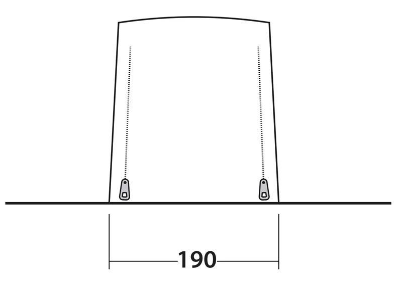 Easy Camp Crowford Motorhome Tailgater Awning 2023 - Each 9 Easy Camp Crowford Motorhome Tailgater Awning 2023 - Each - Image 7
