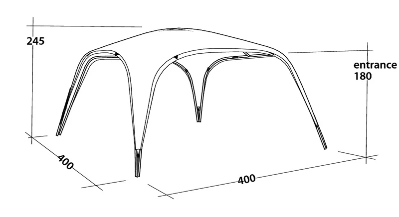 Outwell Event Lounge Shelter 2023 - Medium 12 Outwell Event Lounge Shelter 2023 - Medium - Image 10