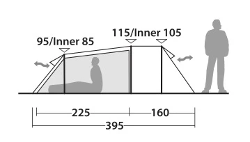 Robens Voyager Versa 3 Tent 2023 - Each 9 Robens Voyager Versa 3 Tent 2023 - Each - Image 7