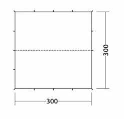 Robens Trail Tarp 3 X 3m - Each -outdoor camping shop 25783 3