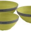 Outwell Collaps Lime Green Bowl Set - Each 1 Outwell Collaps Lime Green Bowl Set - Each -outdoor camping shop 25799