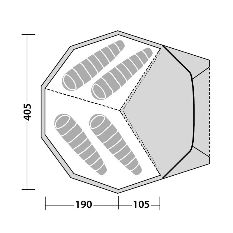 Robens Trapper Chief Inner Tent 4 Robens Trapper Chief Inner Tent - Image 2