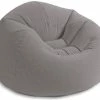 Intex Beanless Bag Chair - Grey -outdoor camping shop 28787