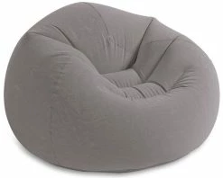 Intex Beanless Bag Chair - Grey