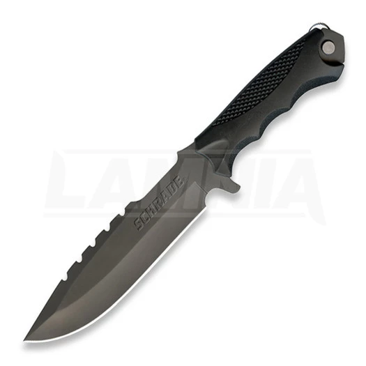 Schrade Survival Knife, Black 3 Schrade Survival Knife, Black