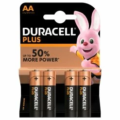 Duracell AA 4pk Batteries - Plus Power - Each