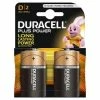 Duracell D 2pk Batteries - Plus Power - Each -outdoor camping shop 30033