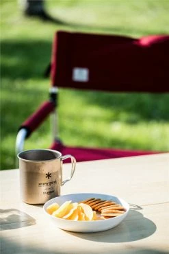 Snow Peak Titanium Single Cup 600 - Each -outdoor camping shop 30274 3