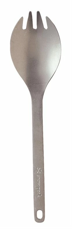 Snow Peak Titanium Spork - Grey