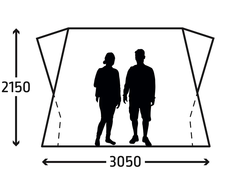 Kampa Tailgater Air Drive Away Awning 2023 11 Kampa Tailgater Air Drive Away Awning 2023 - Image 9