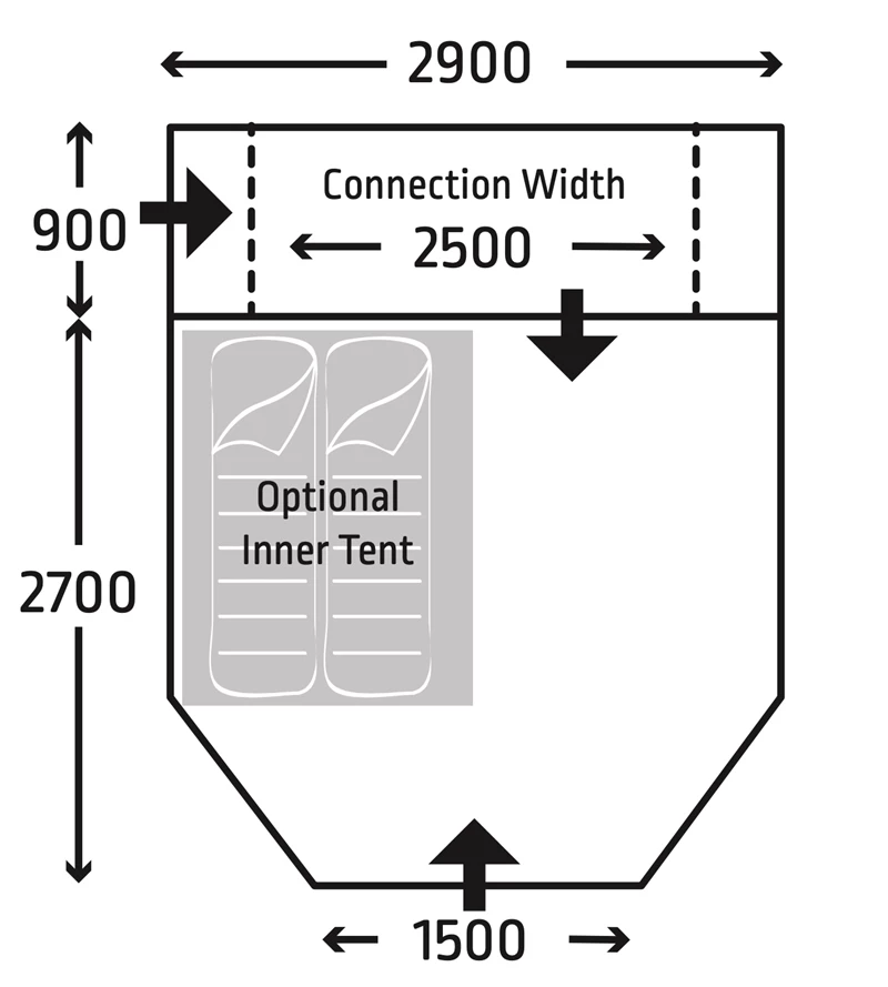 Kampa Action Drive Away Awning 2023 10 Kampa Action Drive Away Awning 2023 - Image 8