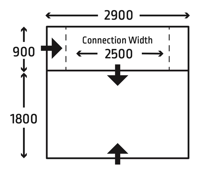 Kampa Trip AIR Drive Away Awning 2023 12 Kampa Trip AIR Drive Away Awning 2023 - Image 10