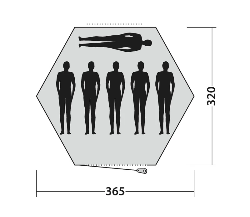 Easy Camp Moonlight Yurt Tent 2023 - Each 5 Easy Camp Moonlight Yurt Tent 2023 - Each - Image 3