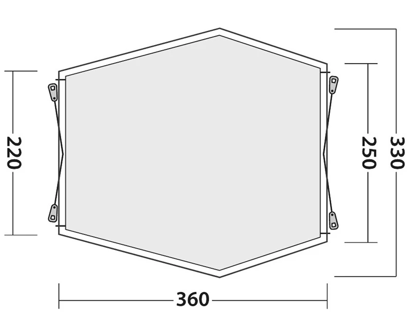 Outwell Woodcrest Drive Away Awning 2022 - Each 7 Outwell Woodcrest Drive Away Awning 2022 - Each - Image 5