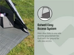 Outwell Oakdale 5PA Air Tent 2023 - Each -outdoor camping shop 30696 20