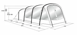 Outwell Parkdale 4PA Air Tent 2023 - Each -outdoor camping shop 30718 4