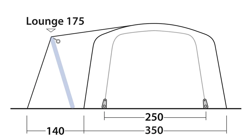 Outwell Oakdale 5PA Air Tent Package Deal 2023 10 Outwell Oakdale 5PA Air Tent Package Deal 2023 - Image 8