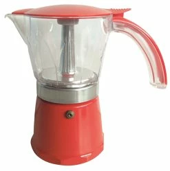 Incasa 6-Cup Red Moka Coffe Pot -outdoor camping shop 31183 2