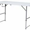 Leisurewize Blow Moulded Large Portable Folding Table -outdoor camping shop 31344