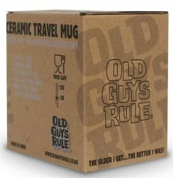 Old Guys Rule Stacked Logo Mug - Cardinal Red -outdoor camping shop 31770 2