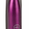 B&CO Hamelin 500ml Berry Metallic Bottle Flask -outdoor camping shop 31812