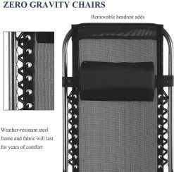 Crusader Textilene Reclining Camping Chair -outdoor camping shop 31994 2