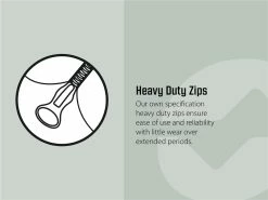 Outwell Contour Lux Deep Blue Sleeping Bag - Left Hand -outdoor camping shop 33167 16