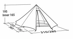 Robens Green Cone PRS Tent 2023 -outdoor camping shop 33215 1