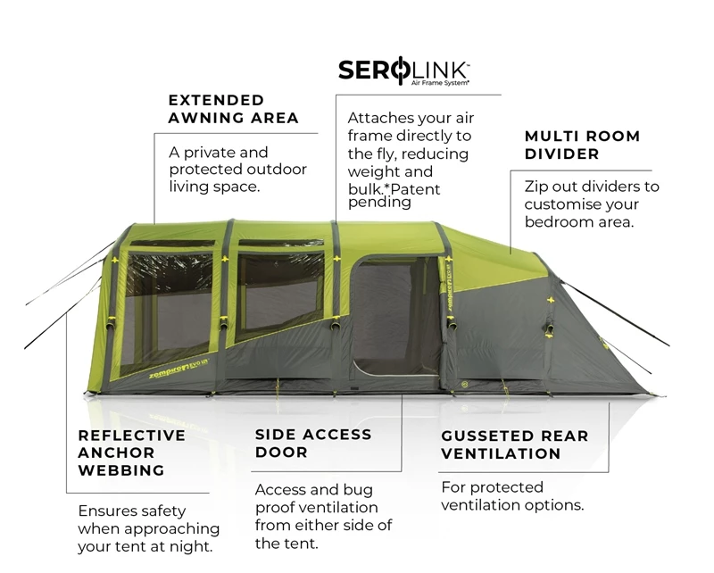 ZEMPIRE Evo TL V2 Air Tent 2023 - Each 8 ZEMPIRE Evo TL V2 Air Tent 2023 - Each - Image 6