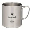 Snow Peak Stainless Steel Vacuum Double Wall 450 Mug 1 Snow Peak Stainless Steel Vacuum Double Wall 450 Mug -outdoor camping shop 33534