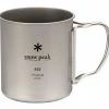 Snow Peak Titanium Single 450 Cup -outdoor camping shop 33536