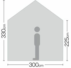 Quest 3x3 Meter Folding Gazebo -outdoor camping shop 33793 3