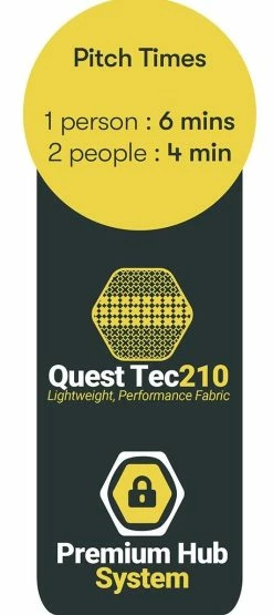 Quest Screen Shield 3 Panel Windbreak -outdoor camping shop 33853 5