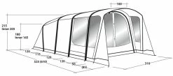 Outwell Avondale 4PA Air Tent 2023 -outdoor camping shop 34101 11