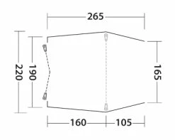 Outwell Sandcrest S Awning 2023 -outdoor camping shop 34102 3 1