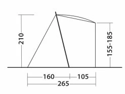 Outwell Sandcrest S Awning 2023 -outdoor camping shop 34102 4