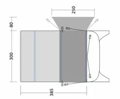 Outwell Blossburg 380 Air Awning 2023 33 Outwell Blossburg 380 Air Awning 2023 -outdoor camping shop 34103 2 1