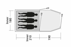 Outwell Earth 3 Tent 2023 31 Outwell Earth 3 Tent 2023 -outdoor camping shop 34107 2