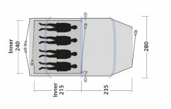 Outwell Starhill 4A Air Tent 2023 41 Outwell Starhill 4A Air Tent 2023 -outdoor camping shop 34111 2