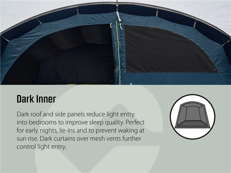 Outwell Hayward Lake 4ATC Air Tent 2023 27 Outwell Hayward Lake 4ATC Air Tent 2023 - Image 25
