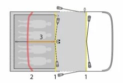 Outwell Hayward Lake 4ATC Air Tent 2023 51 Outwell Hayward Lake 4ATC Air Tent 2023 -outdoor camping shop 34113 6